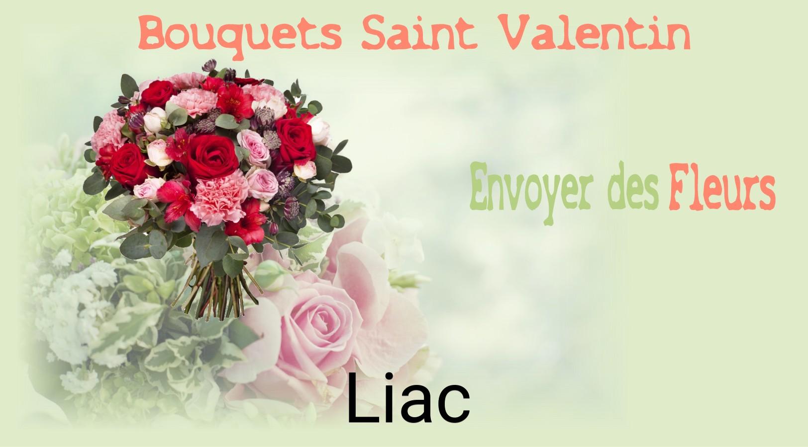 Roses de Saint-Valentin livrées à Liac